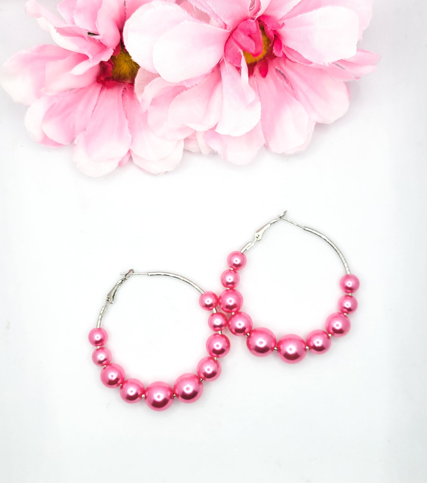 Flare of Color Hoops