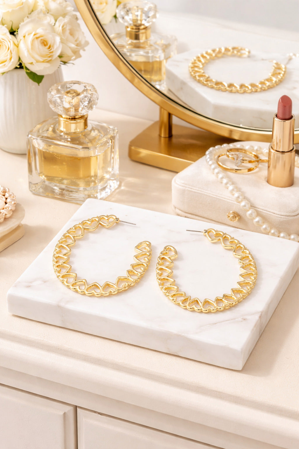 Heartbeat Hoops Earrings