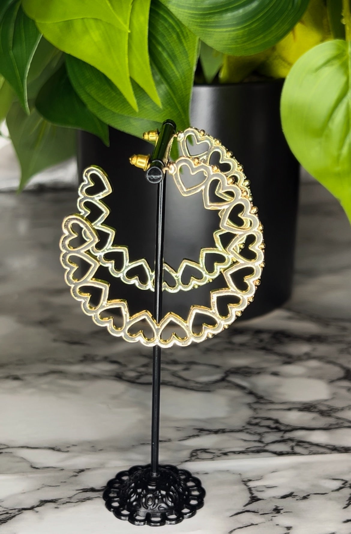 Heartbeat Hoops Earrings