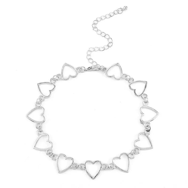 dainty silver choker
heart chain necklace
romantic jewelry
everyday silver necklace
Luna Love jewelry
anniversary gift for her
Valentine’s Day necklace
trendy women’s choker