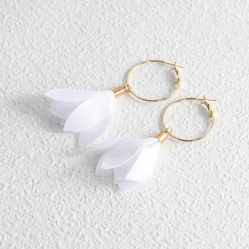 Flower Drop Earrings