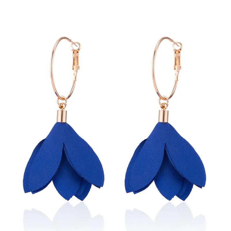 Flower Drop Earrings