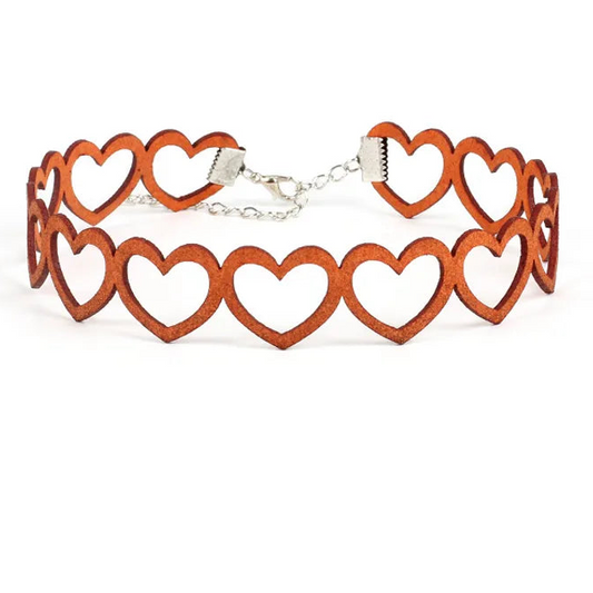 Velvet Heart Choker