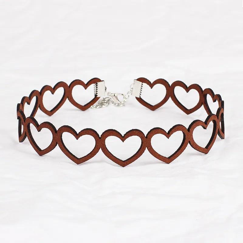 Velvet Heart Choker