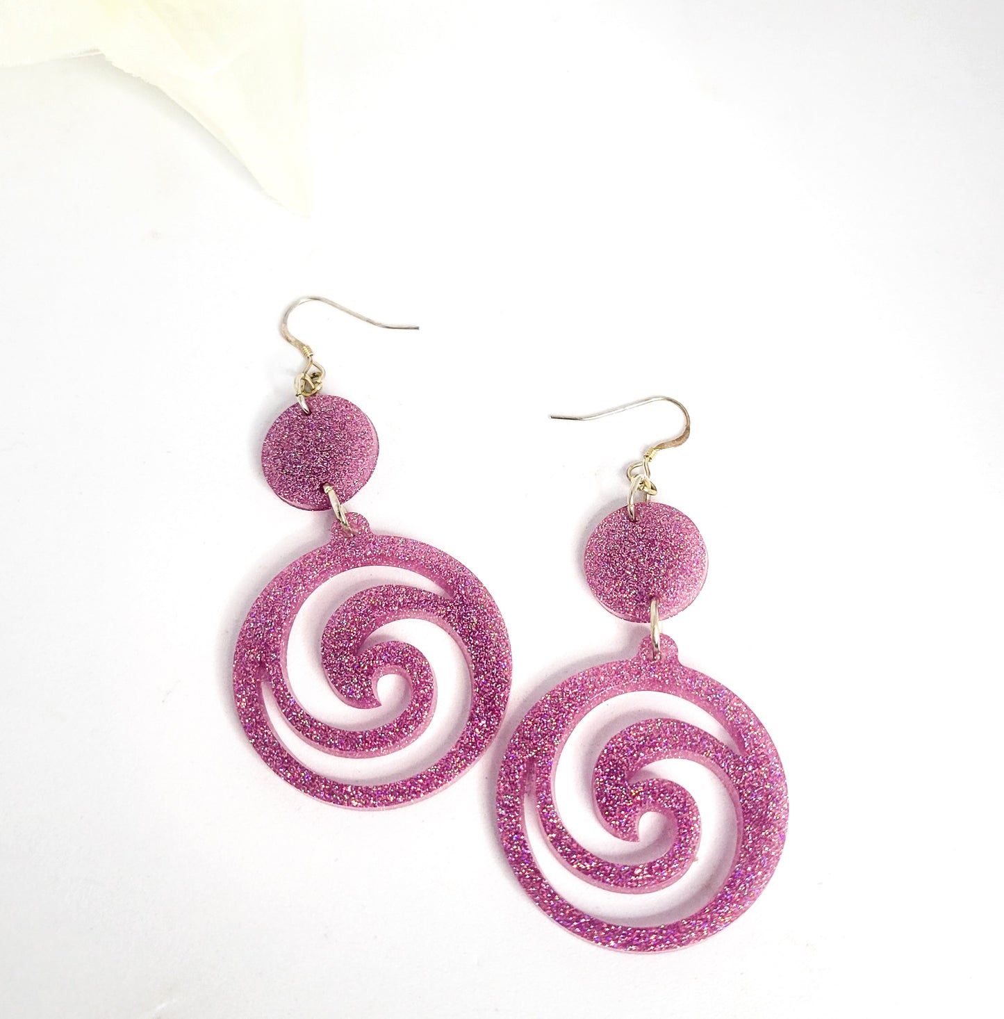 Lavender Spirals