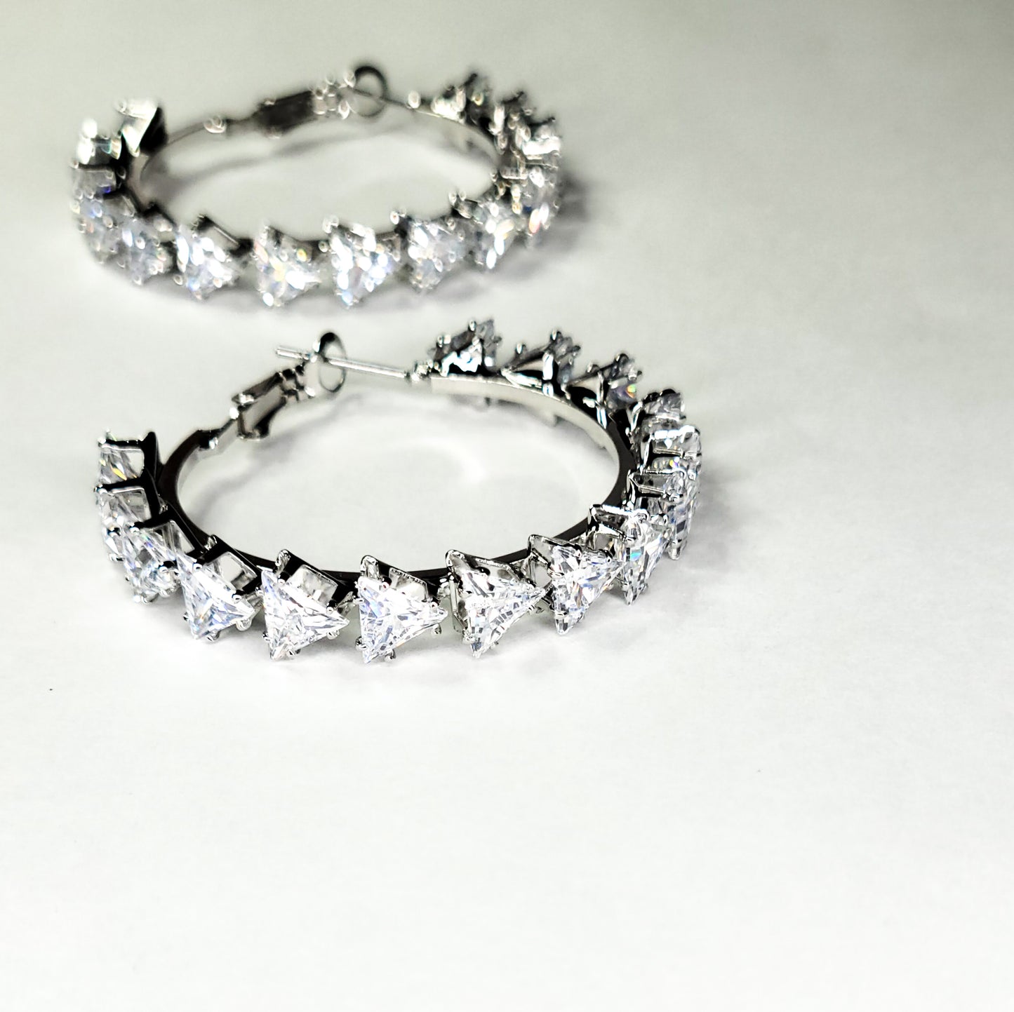 Sparkle Tri Hoops