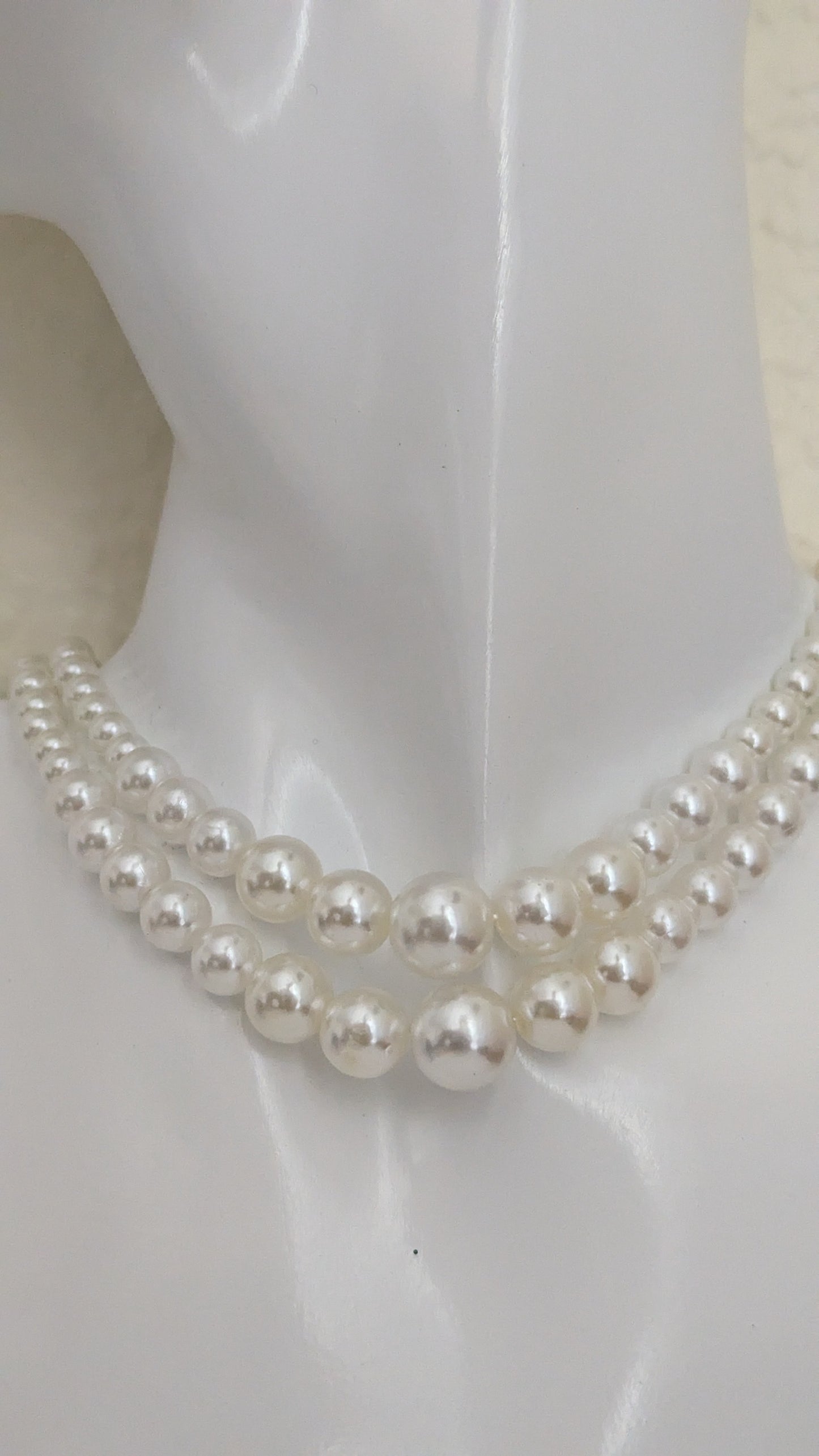 Double Pearl Choker