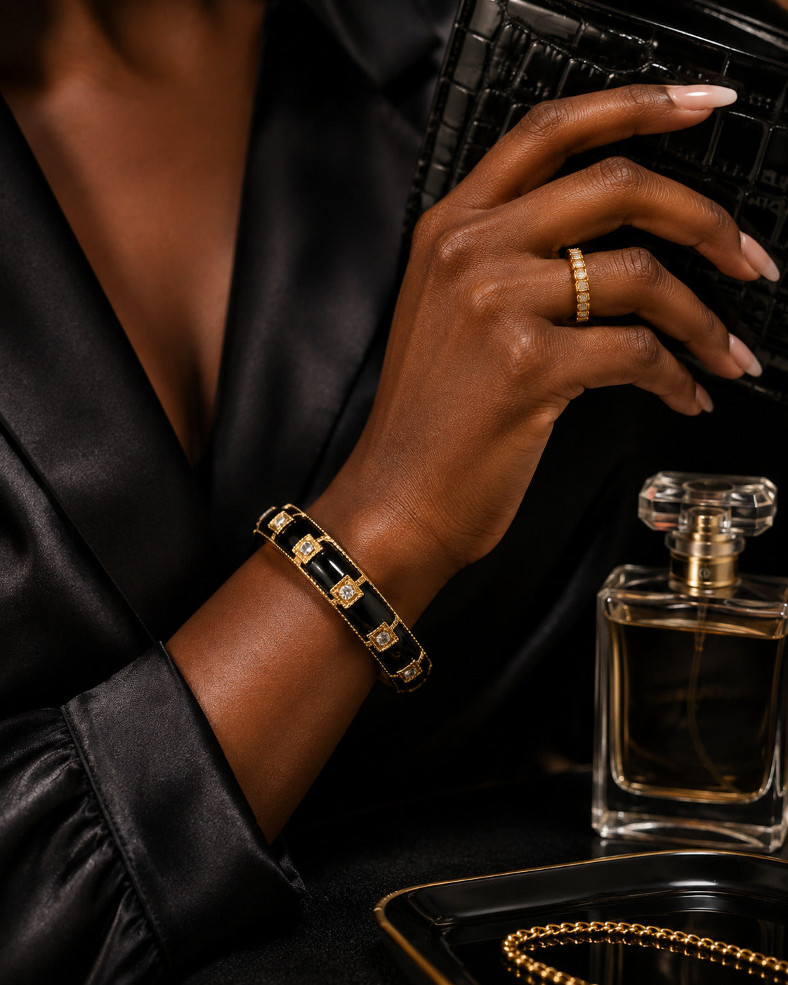 Onyx Royale Bangle