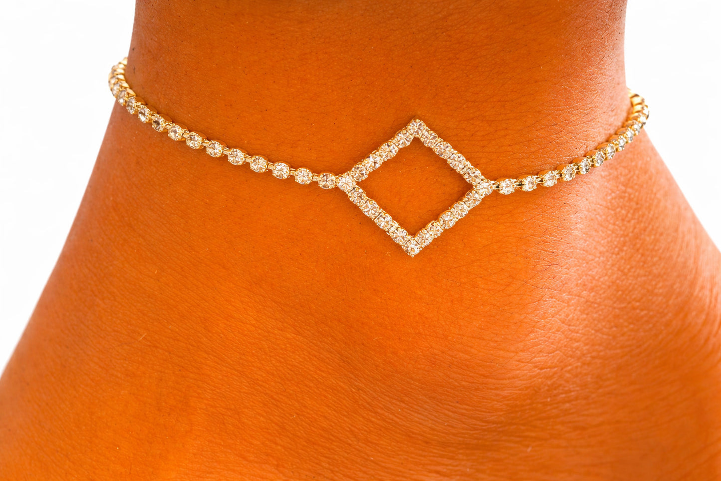 Square Charm Anklet