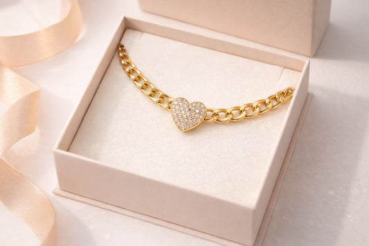Heart of Gold Choker