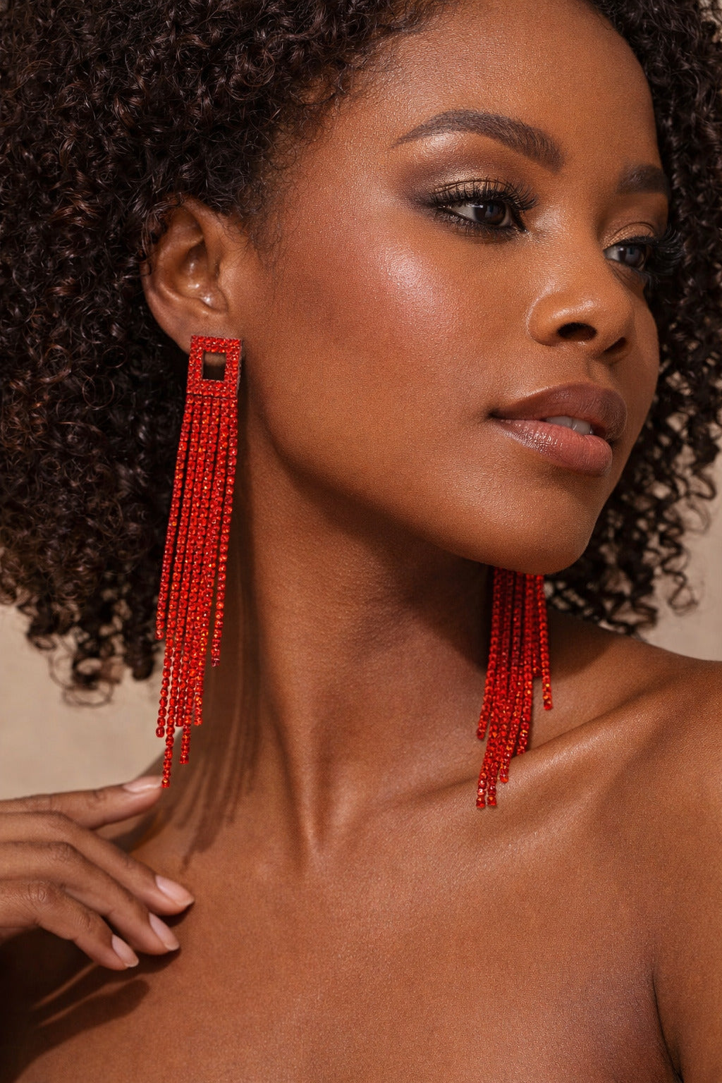 Glitz & Glam Tassel Earrings