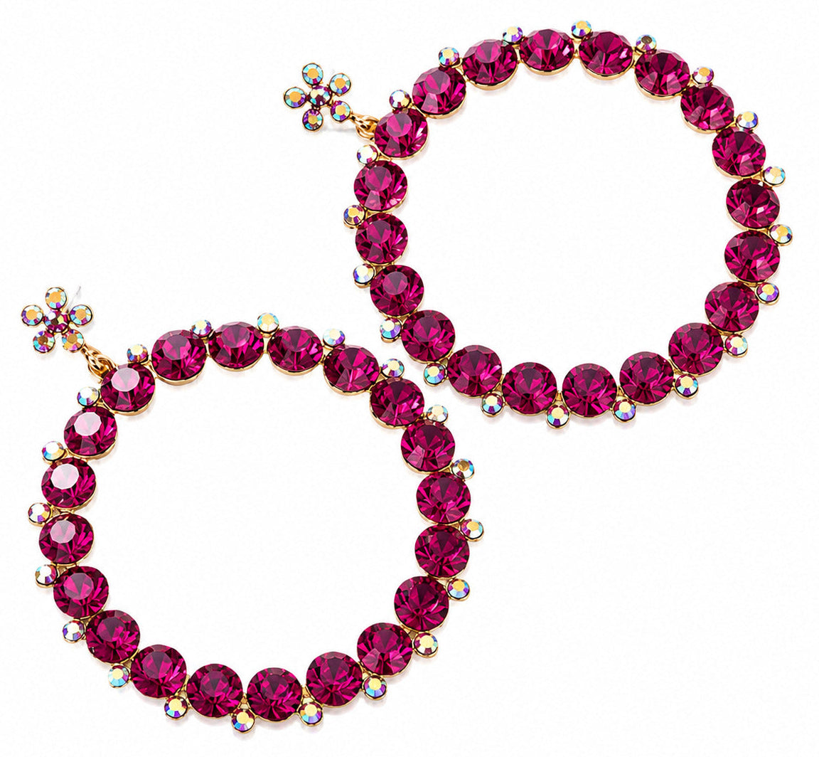 Majesty Rose Pink Hoops