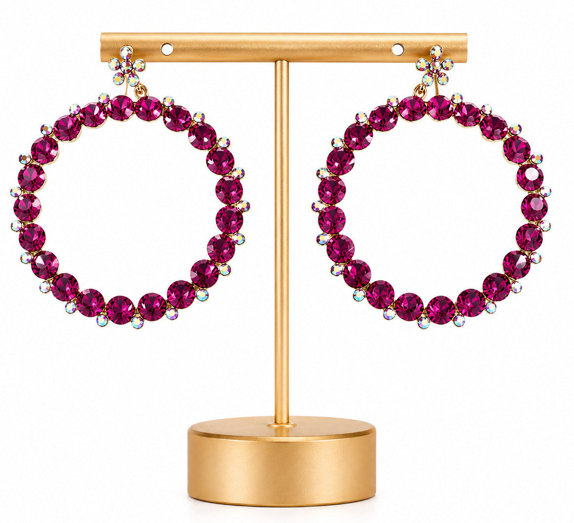 Majesty Rose Pink Hoops