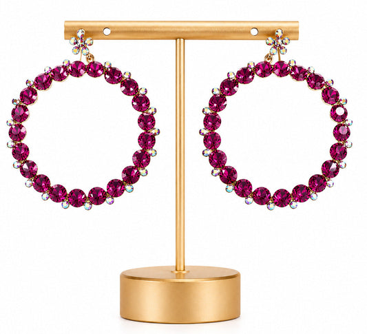 Majesty Rose Pink Hoops