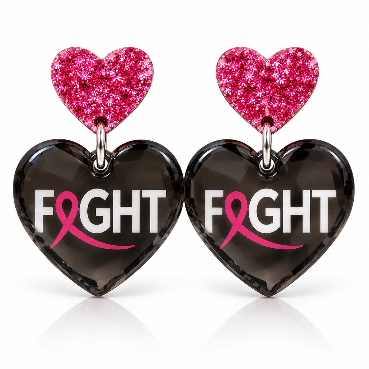Pink Power Hearts