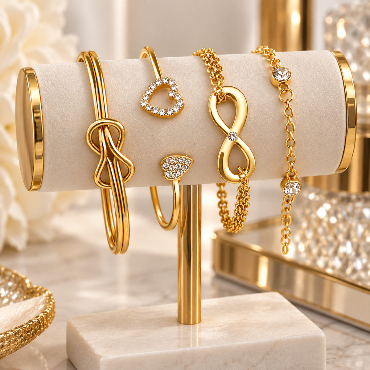 Infinite Glamour Bracelet Set