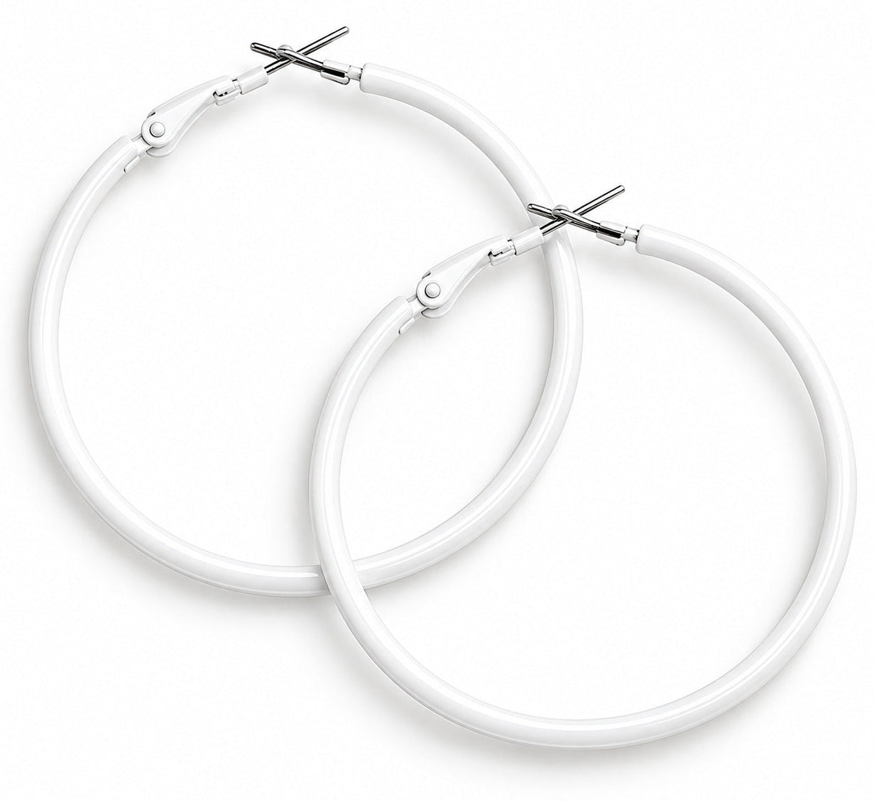 Classic Color Hoop Earrings for Women, Large Statement Hoop Earrings, Lightweight Fashion Jewelry, Multiple Colors