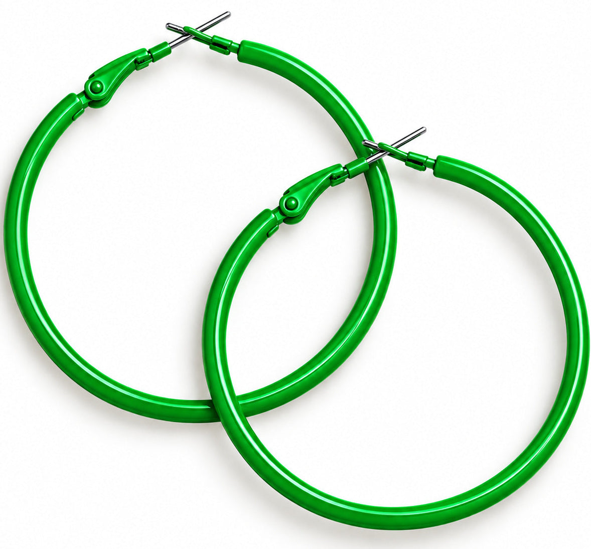 Classic Color Hoop Earrings for Women, Large Statement Hoop Earrings, Lightweight Fashion Jewelry, Multiple Colors