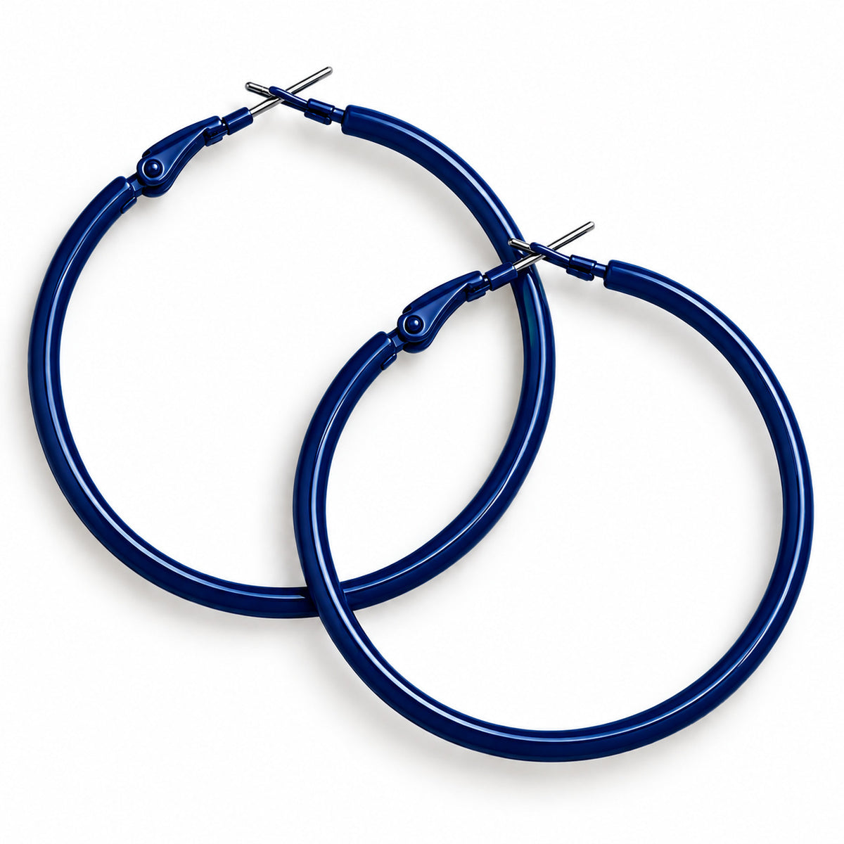 Classic Color Hoop Earrings for Women, Large Statement Hoop Earrings, Lightweight Fashion Jewelry, Multiple Colors
