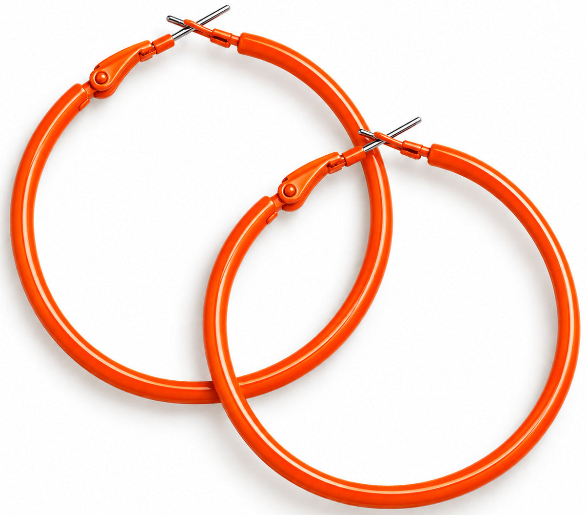 Classic Color Hoop Earrings for Women, Large Statement Hoop Earrings, Lightweight Fashion Jewelry, Multiple Colors
