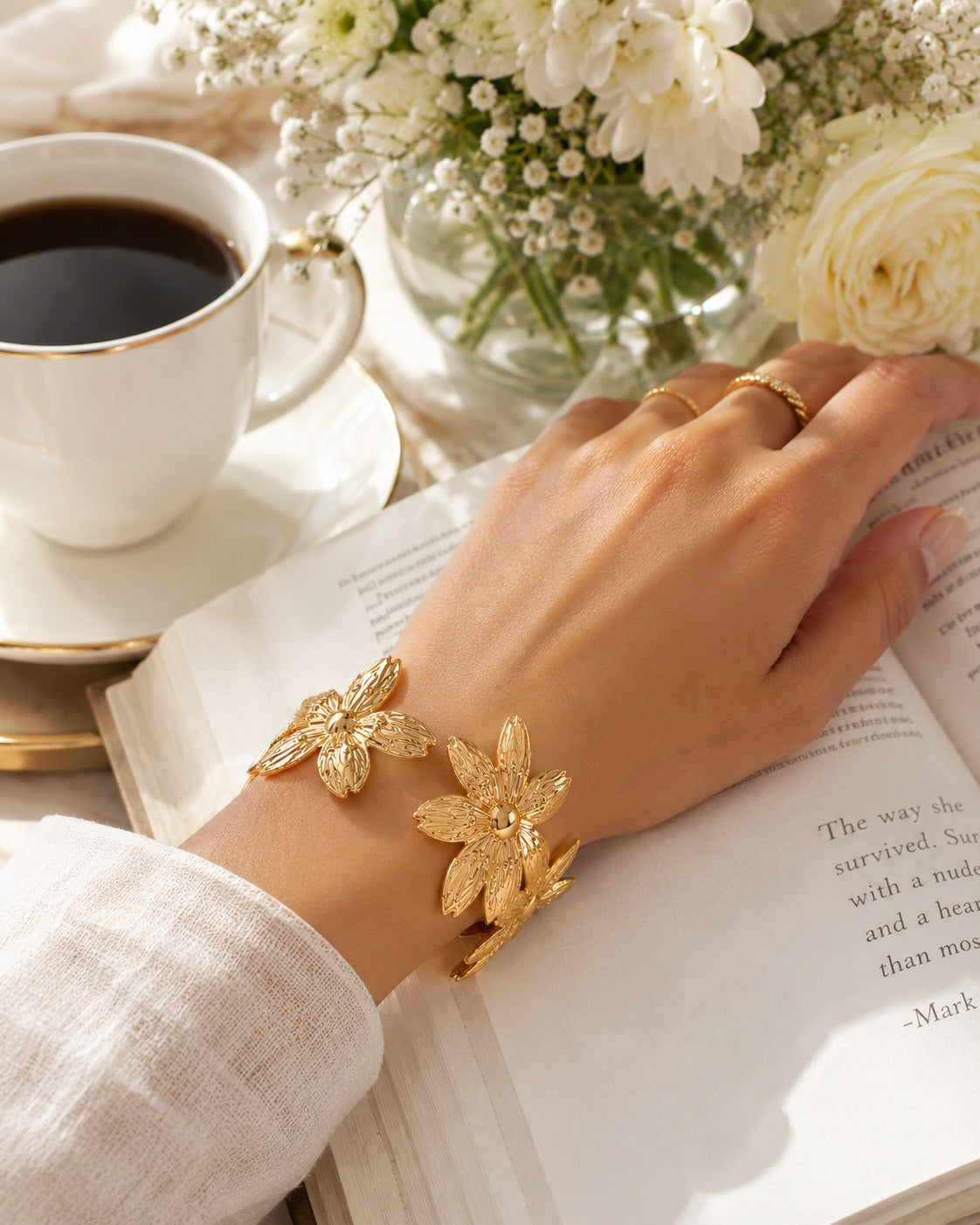 Botanical Beauty Cuff