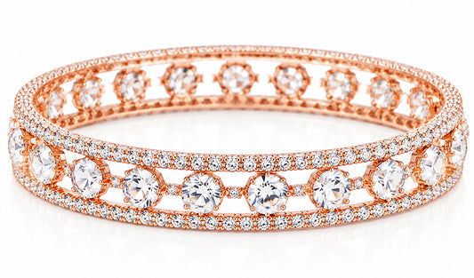 Crystal Royale Bracelet- Rosegold