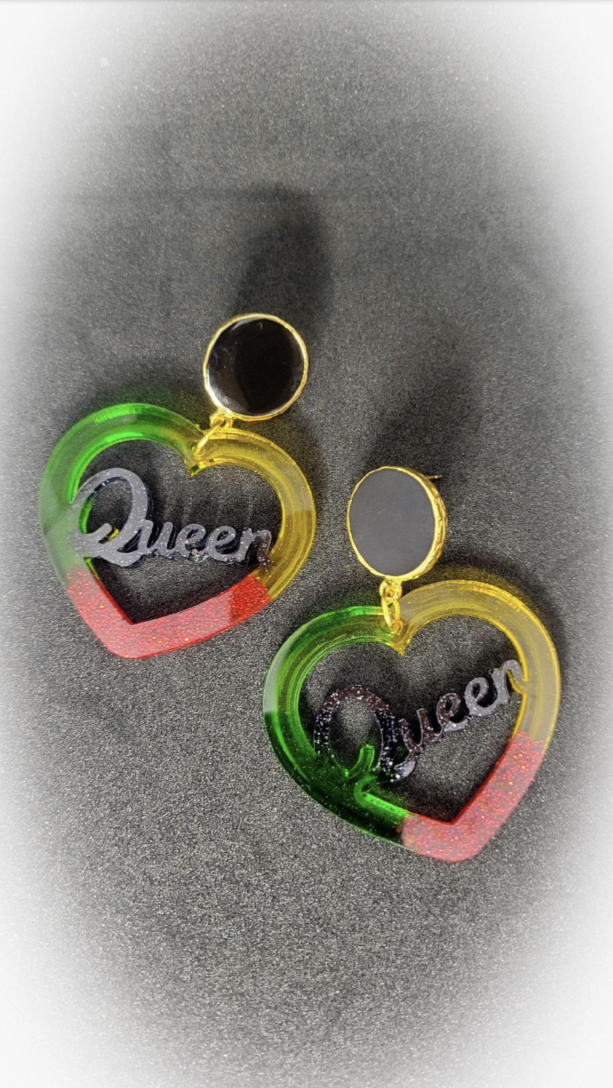 Queen Juneteenth Earrings