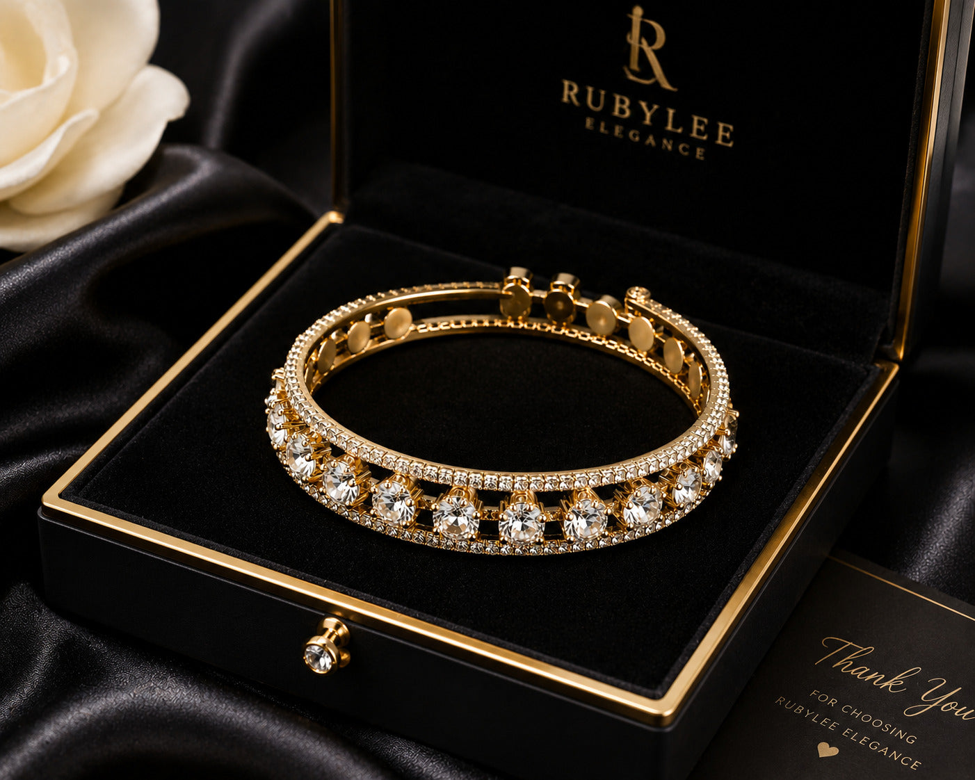 Crystal Royale Bracelet-Gold