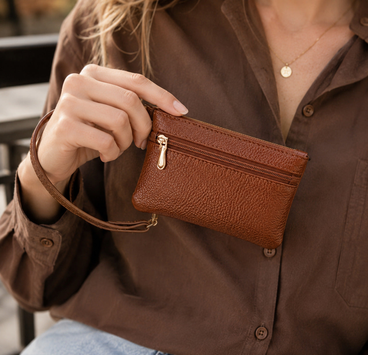 Luxe On The Go Mini wristlet