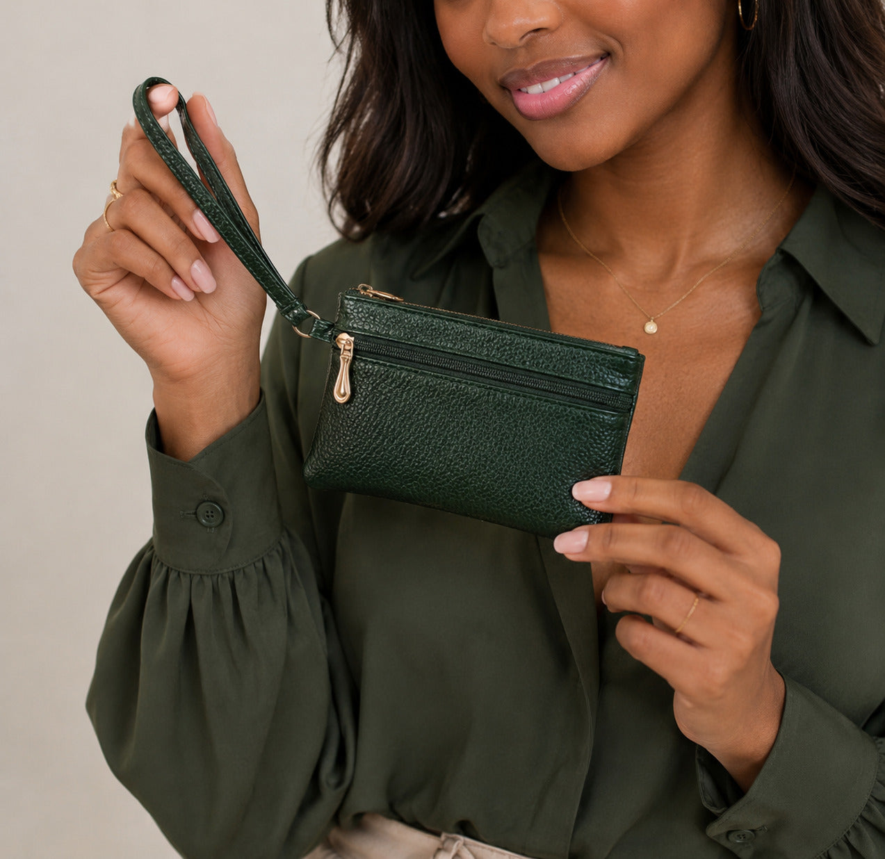 Luxe On The Go Mini wristlet