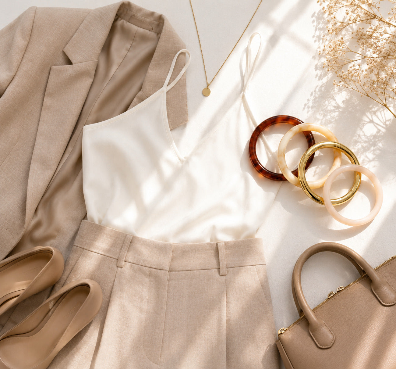 Neutral Chic Bracelet Stack