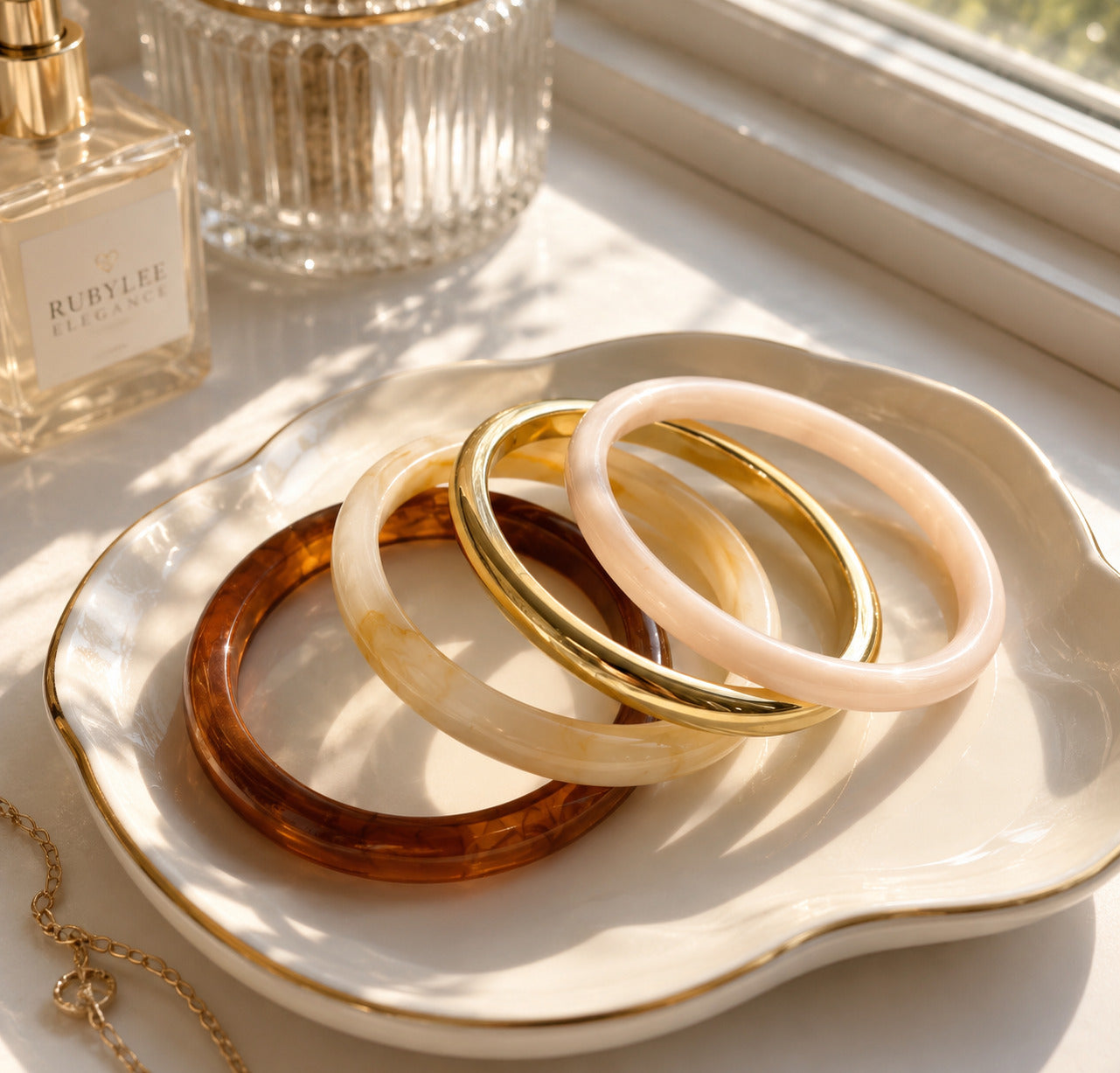 Neutral Chic Bracelet Stack
