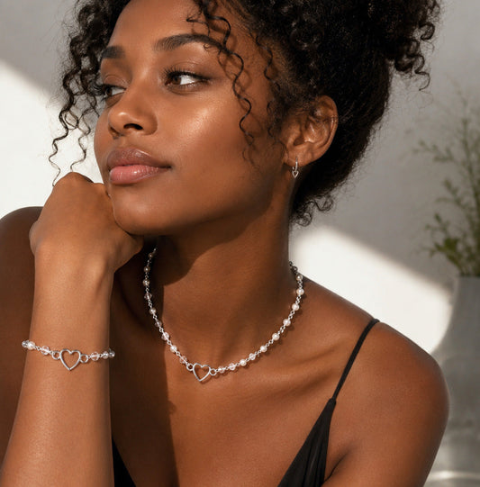 Pearls of My Heart Jewelry Set