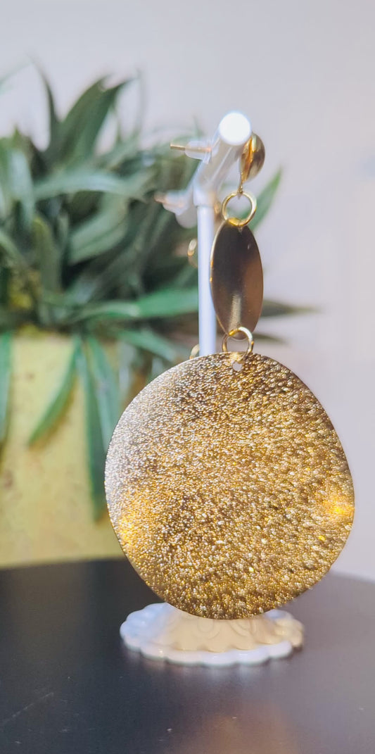 Glitter Gold Drops